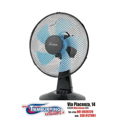 ARDES STEELO 30N (AR5ST30N) – VENTILATORE DA TAVOLO 30 CM