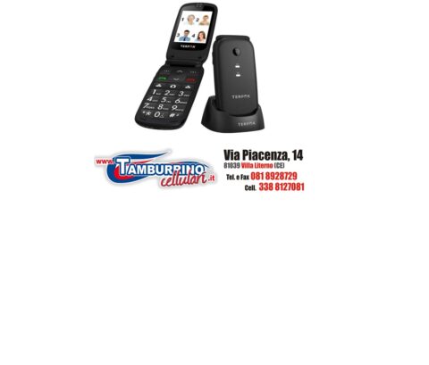 ITALMATE Senior Phone Display 2.4” con Tasti Grandi + Tasto SOS Bluetooth