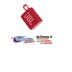 JBL Speaker Portatile Ricaricabile Go 3 Wireless Bluetooth RED