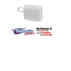 JBL Speaker Portatile Ricaricabile Go 3 Wireless Bluetooth WHITE