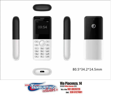 MINI CELLULARI M2500 DUOS FOTO RADIO FM WHITE