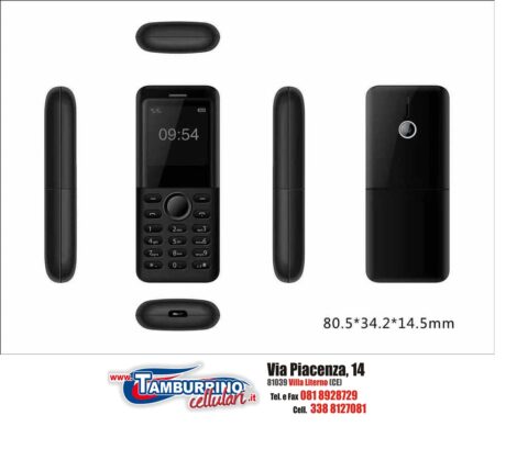 MINI CELLULARI M2500 DUOS FOTO RADIO FM BLACK