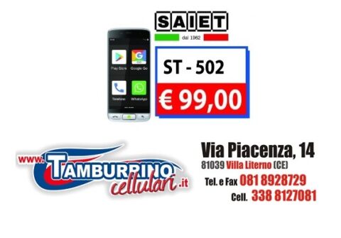 SAIET STS502 SMART SENIOR CON BASE WHITE