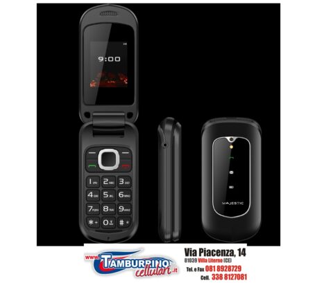 MAJESTIC SKILL TELEFONO GSM CON DISPLAY A COLORI BLACK