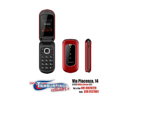 MAJESTIC SKILL TELEFONO GSM CON DISPLAY A COLORI RED