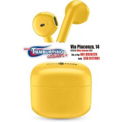 AURICOLARI BLUETOOTH CELLULARLINE TWS MUSIC SOUND SWAG MS GIALLO