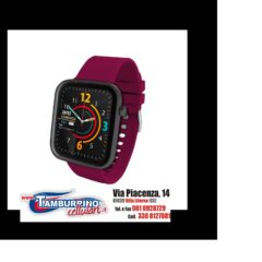 TECHMADE SMARTWATCH HAVA ALLUMINIO SATURAZIONE/PRESSIONE 1.68″ RED