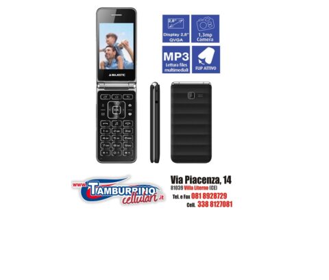 MAJESTIC WAVE GSM CON DISPLAY DA 2.8” A COLORI
