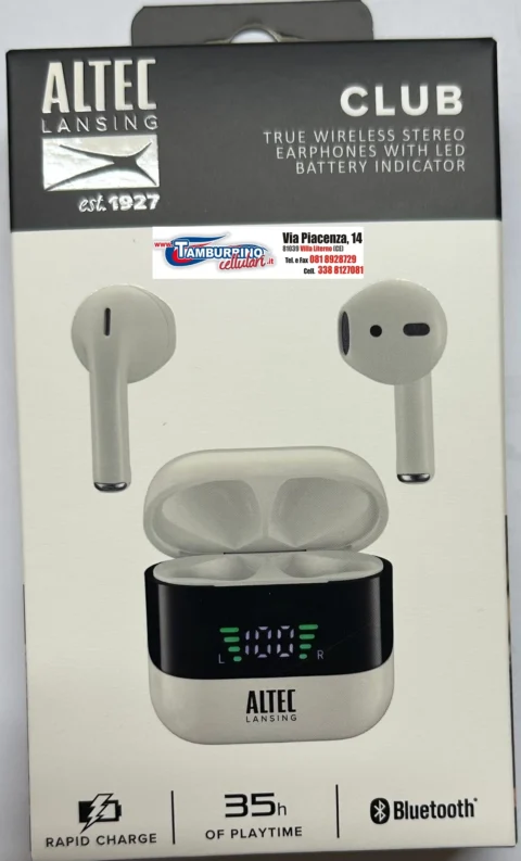 Cellularline auricolare bluetooh digitale club