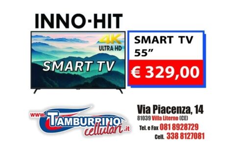 INNOHIT TV LED SMART Ultra HD 4K 55" IH55SK Android TV