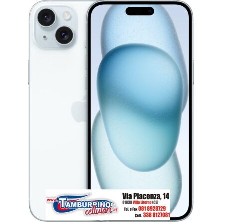 APLLE IPHONE 15 PLUS 128GB ITALIA BLU