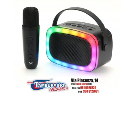 MAJESTIC SPEAKER PORTATILE CON MICROFONO