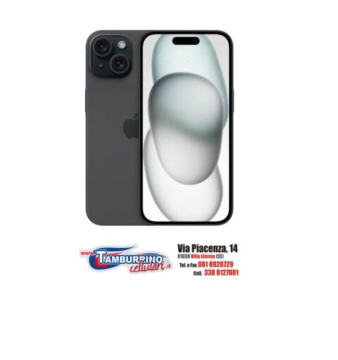 Apple Iphone 15 128GB Italia Black