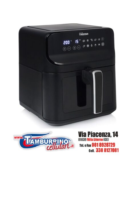 Tristar Friggitrice ad Aria FR-9037 Capacità 6.2 Litri 1350 Watt Colore Nero