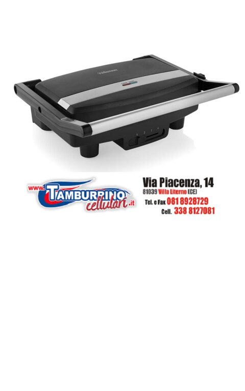 TRISTAR VIDAXL Griglia a Contatto GR-2856 1500 W Nera