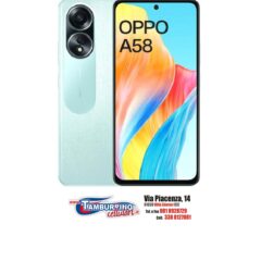 OPPO A58 128 GB 4G Dual Sim Display 6.72" LCD Slot Nano SD Fotocamera 50 Mpx Android 13 Verde