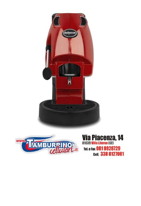 DIDIESSE FROG BASE REVOLUTION - MACCHINA CAFFE` ESPRESSO A CIALDE - ROSSO PIENO