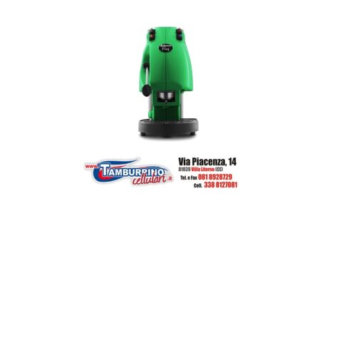DIDIESSE FROG BASE REVOLUTION - MACCHINA CAFFE` ESPRESSO A CIALDE - VERDE