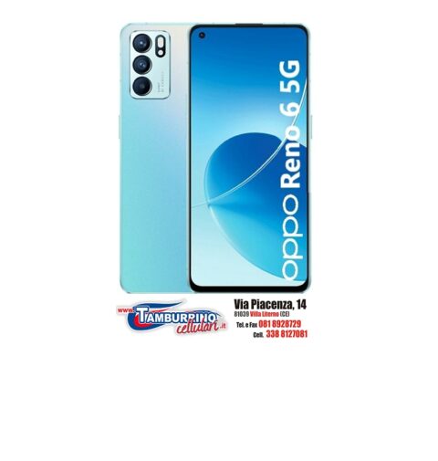 OPPO RENO 6 8+128GB 5G BLU OCCASIONE