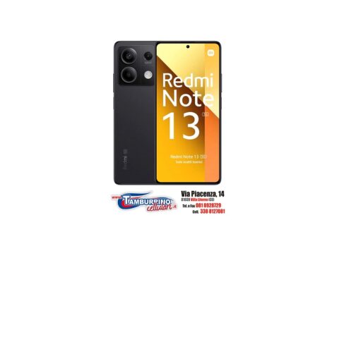 XIAOMI REDMI NOTE 13 5G 8+256GB ITALIA BLACK