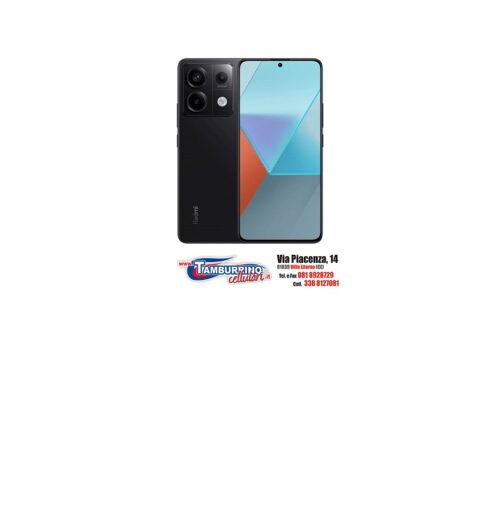 XIAOMI REDMI NOTE 13 8+256GB ITALIA BLACK