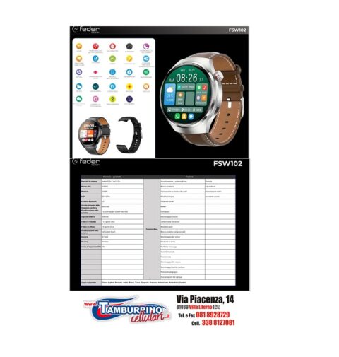 feder smartwatch fsw102