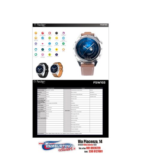 feder smartwatch fsw103