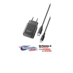 caricabatterie rete usb-c completo di cavo usb-c per iphone