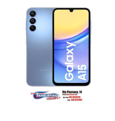 SAMSUNG A15 6+128GB ITALIA BLU