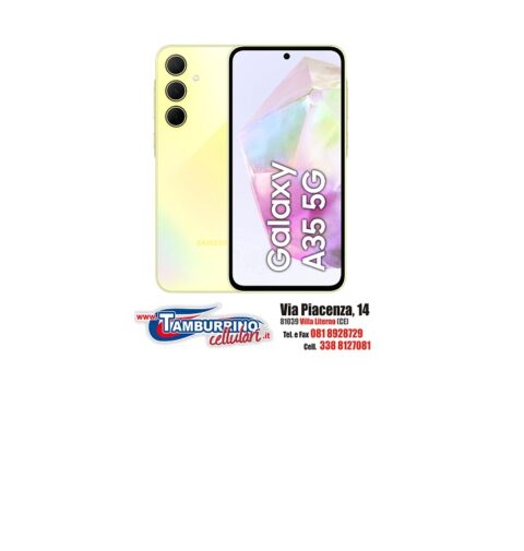 SAMSUNG A35 8/256GB 5G ITALIA YELLOW
