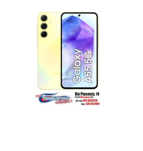 SAMSUNG A55 8/256GB 5G ITALIA LEMON