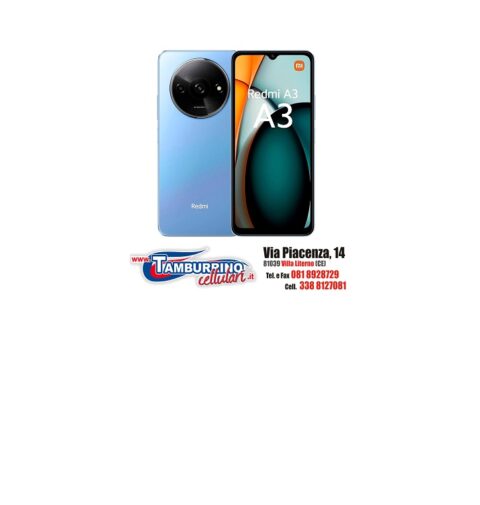 XIAOMI A3 4+128GB ITALIA BLU