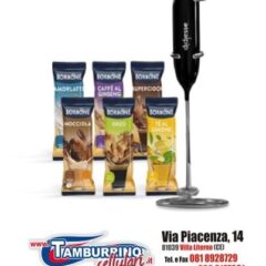 BORBONE KIT DEGUSTAZIONE SOLUBILI - 1 FRULLINO ELETTRICO + 6 STICK ASSORTITI