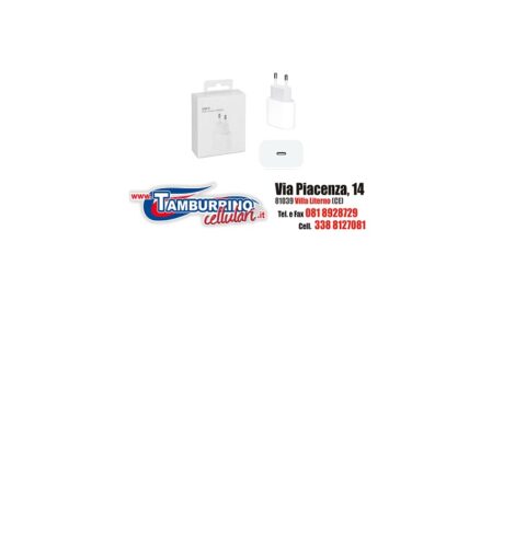 APPLE Alimentatore USB-C da 20W Bianco