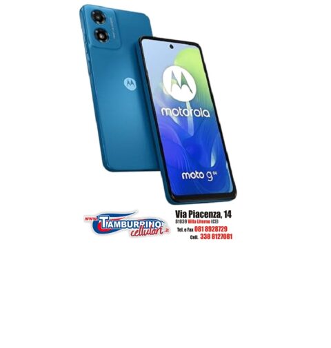 MOTOROLA G04 4G 8+128GB ITALIA BLUE
