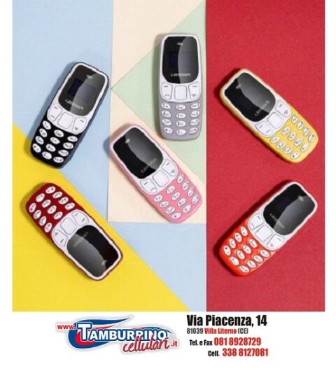 Mini telefono L8star BM10 GIALLO