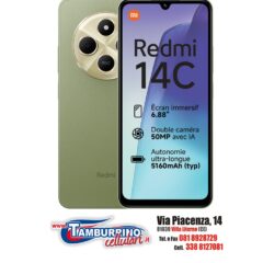 XIAOMI 14C 16/256GB GREEN COMPLETO DI CARICA BATTERIA ORIGINALE