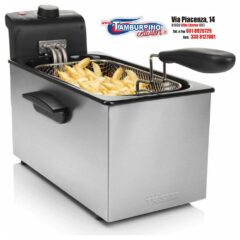 FR-6946 Tristar friggitrice 3 L Singolo Nero, Acciaio inossidabile Indipendente 2000 W